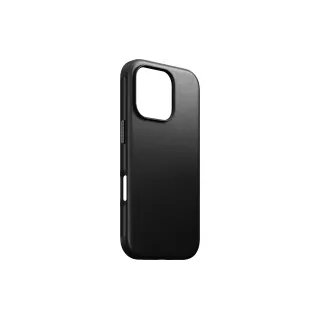 Nomad Coque arrière Modern Leather iPhone 16 Pro Noir