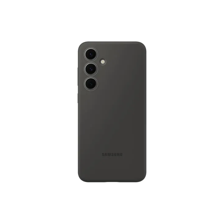 Samsung Coque arrière Silicone Case Galaxy S24 FE Noir