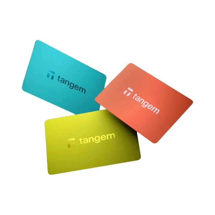 bitConsult Tangem 2.0 3 Card Set Vivid