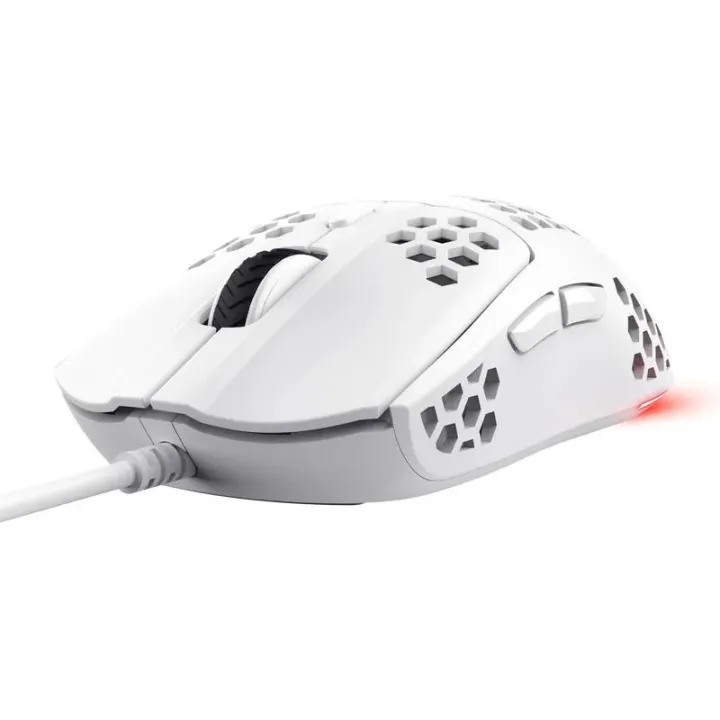 Trust Souris de gaming GXT928 Helox Blanc