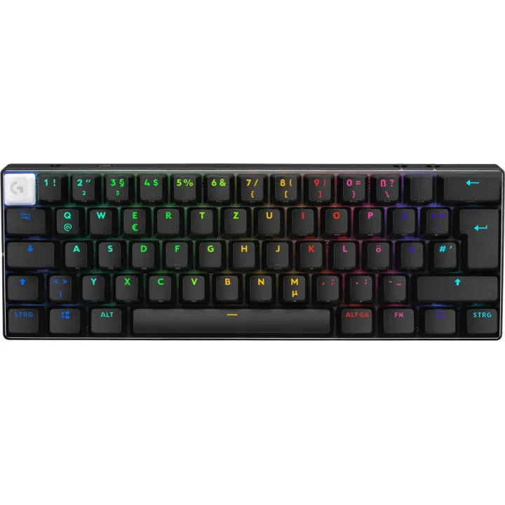 Logitech Clavier de gaming Pro X 60 Lightspeed Black