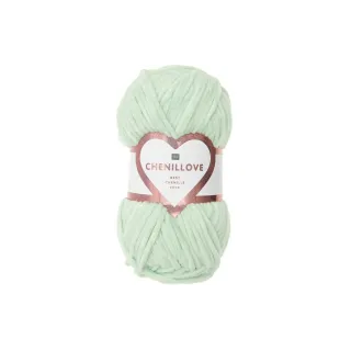 Rico Design Laine Chenillove 100 g, Menthe