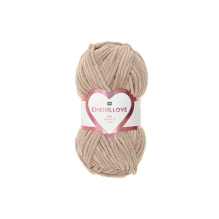 Rico Design Laine Chenillove 100 g, Beige