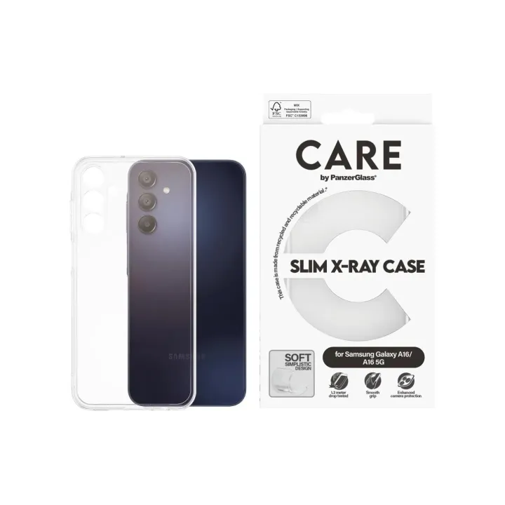 CARE Coque arrière Fashion X-Ray Soft Basic Galaxy A16-Galaxy A16 5G