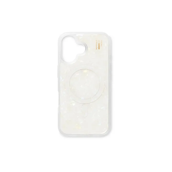 Ideal of Sweden Coque arrière iPhone 16 Plus Blanc nacré