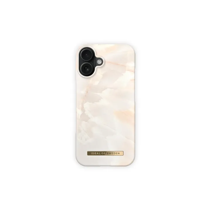 Ideal of Sweden Coque arrière iPhone 16 Plus Pearl Marble