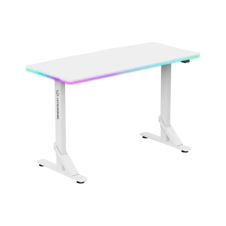 Ultradesk Table de jeu Iron Blanc