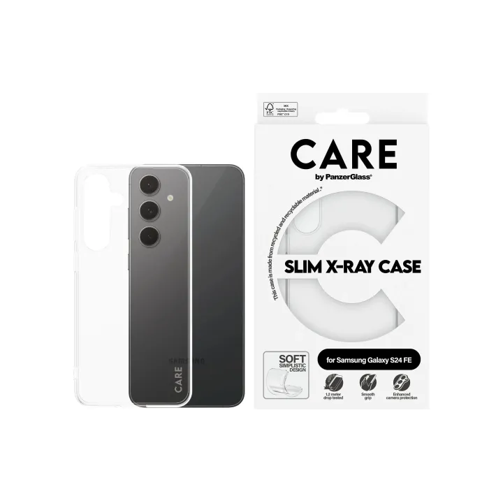 CARE Coque arrière Fashion X-Ray Soft Basic Galaxy S24 FE