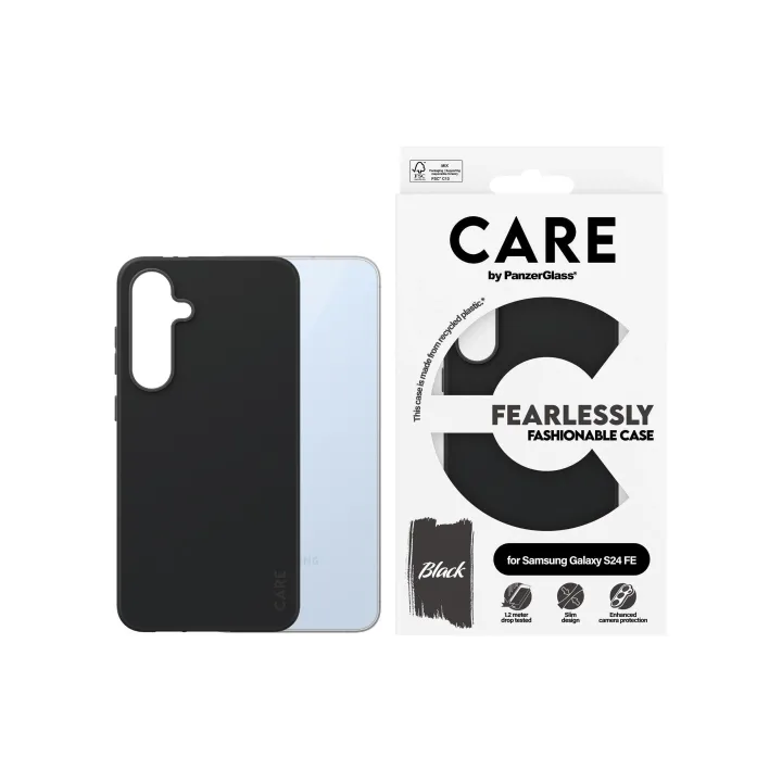 CARE Coque arrière Fashion Galaxy S24 FE Noir