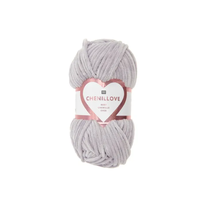 Rico Design Laine Chenillove 100 g, Lilas