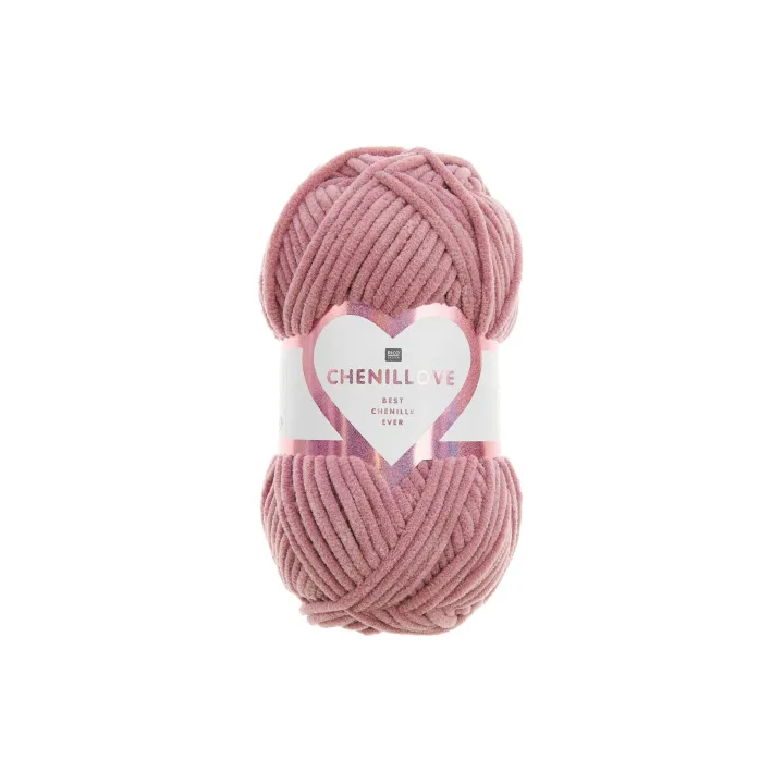 Rico Design Laine Chenillove 100 g, Mûre