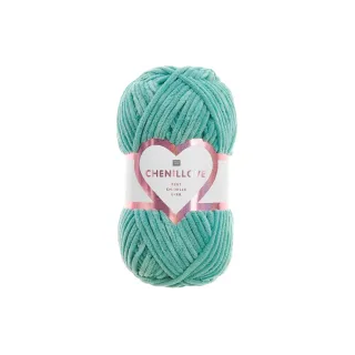 Rico Design Laine Chenillove 100 g, Turquoise