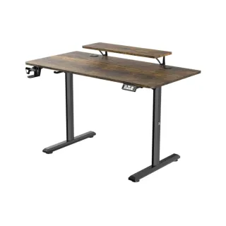 Ultradesk Table de jeu Higlander Marron