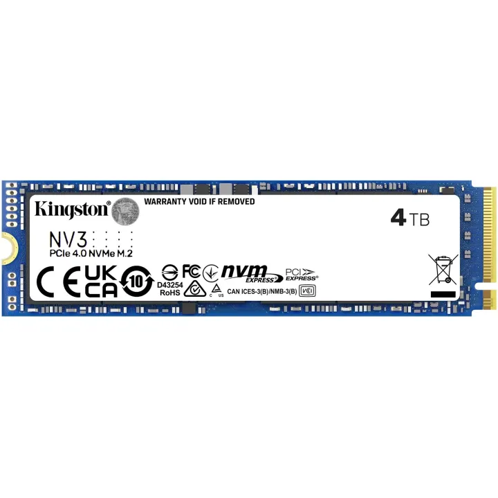 Kingston SSD NV3 M.2 2280 NVMe 4000 GB