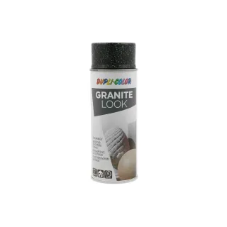 DUPLI-COLOR Acrylique en bombe Aspect granite Noir, 400 ml