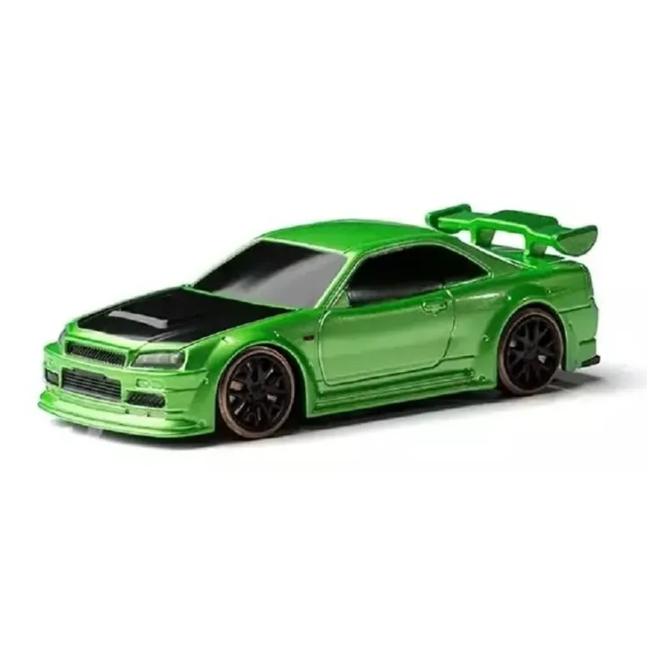 Turbo Racing Micro Drift C64, Vert RTR, 1:76