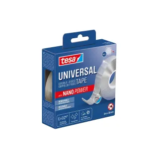 tesa Ruban adhésif Universal Nano Tape 1 rouleau - 3 m x 30 mm