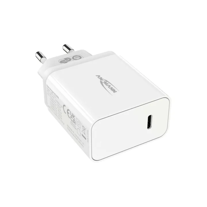 Ansmann Chargeur mural USB Home Charger HC130PD, 30 W, blanc