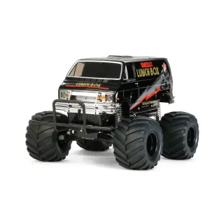 Tamiya Monster Truck Lunch Box Black Edition CW-01 Kit de construction avec ESC, 1:12