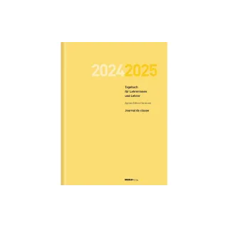 ingold-biwa Agenda journalier  Édition Hardcover 2024-2025, Jaune