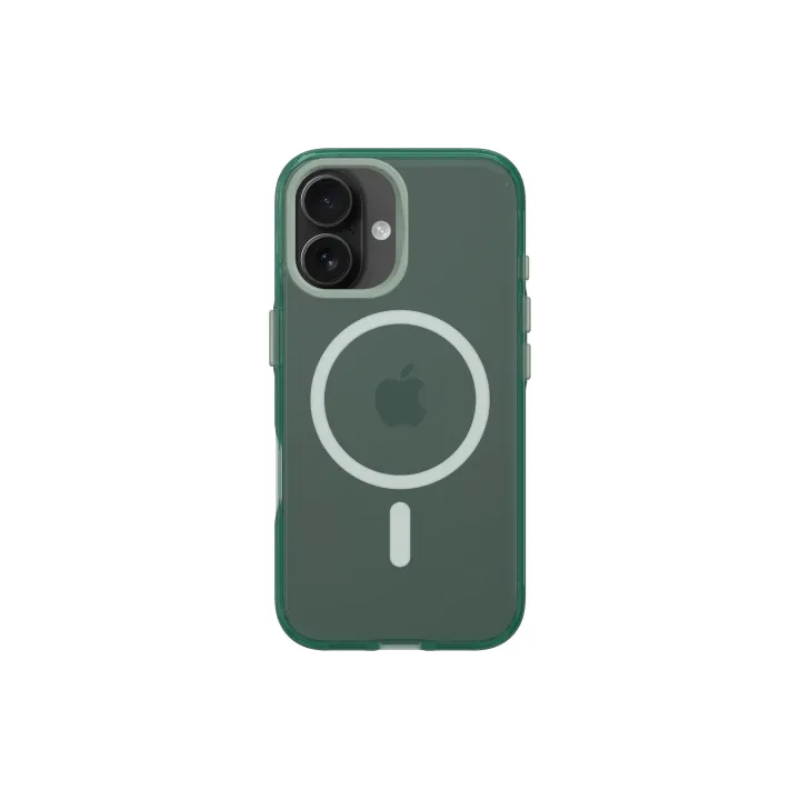 Rhinoshield Coque arrière JellyTint MagSafe iPhone 16 Moody Green