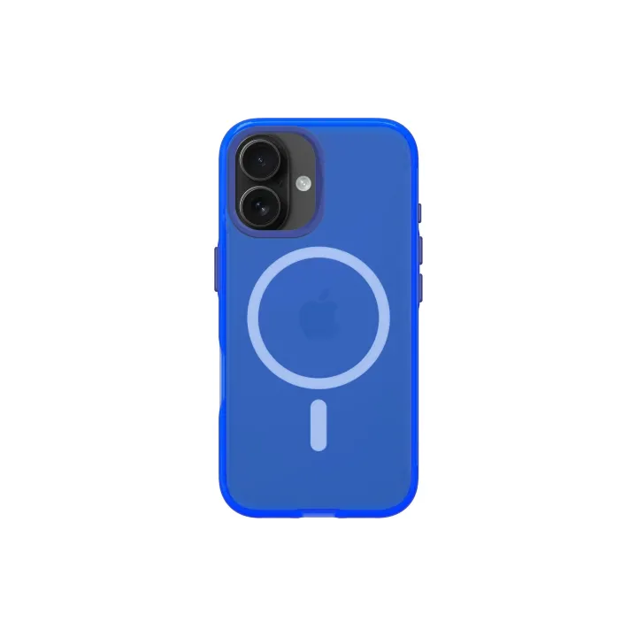 Rhinoshield Coque arrière JellyTint MagSafe iPhone 16 Cyber Blue