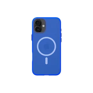 Rhinoshield Coque arrière JellyTint MagSafe iPhone 16 Plus Cyber Blue