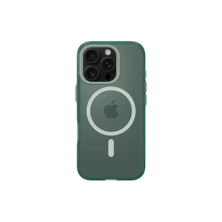 Rhinoshield Coque arrière JellyTint MagSafe iPhone 16 Pro Moody Green