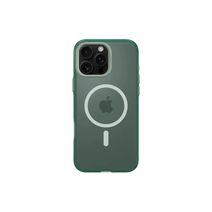 Rhinoshield Coque arrière JellyTint MagSafe iPhone 16 Pro Max Moody Green