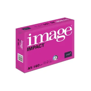 Image Papier pour photocopie Impact A5, Extra-blanc, 160 g-m², Blatt