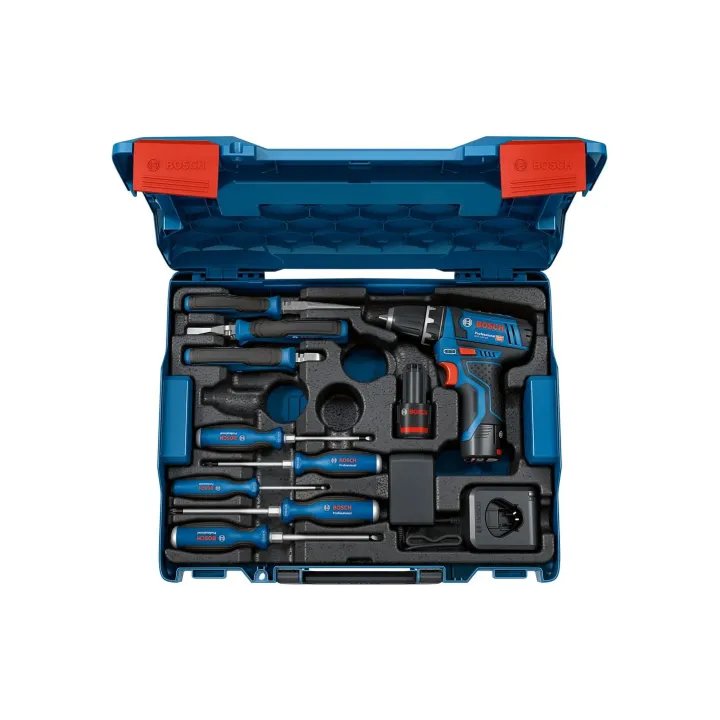 Bosch Professional Set di utensili per batteria GSR 12 V-15