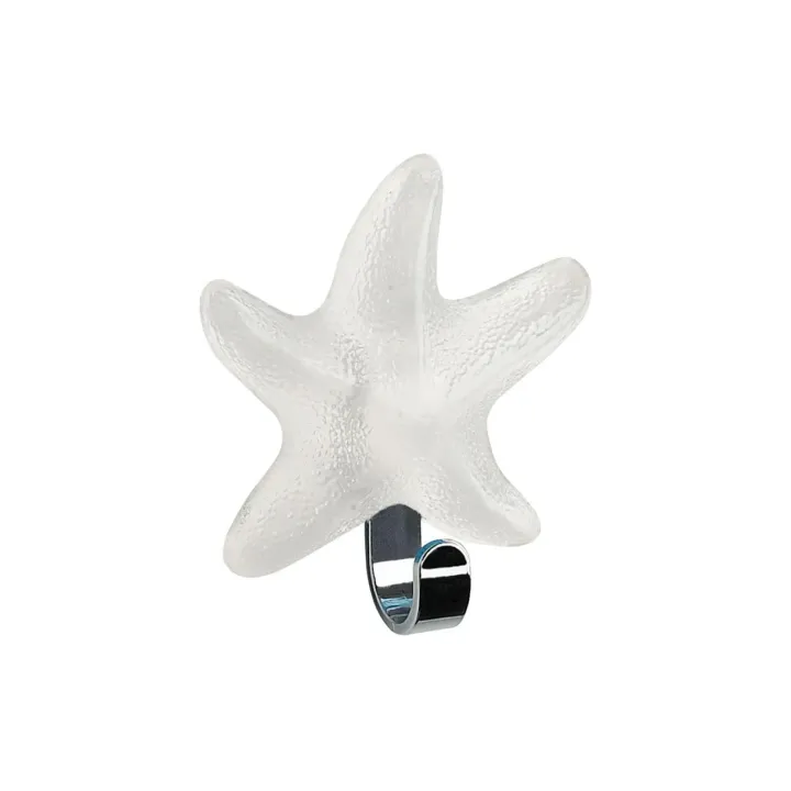 spirella Crochet Starfish Transparent-Blanc, 1 kg