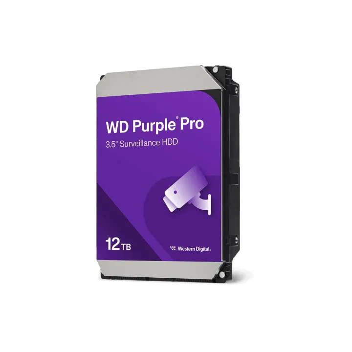 Western Digital Disque dur Purple Pro 3.5 SATA 12 TB