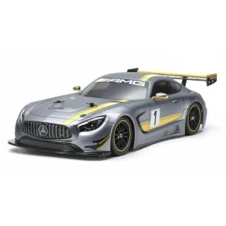 Tamiya Voiture de tourisme Mercedes AMG GT3 (TT-02) kit de construction