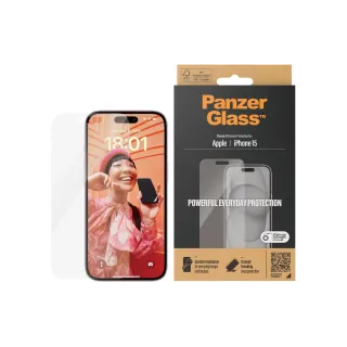 Panzerglass Protection d’écran Classic Fit iPhone 15