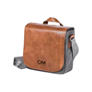 OM-System Sacoche pour caméra OM-D Messenger Bag Brun-Gris