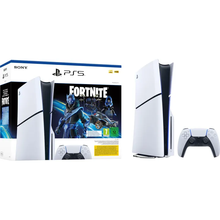 Sony PlayStation 5 Slim – Disc Fortnite Cobalt Star Bundle