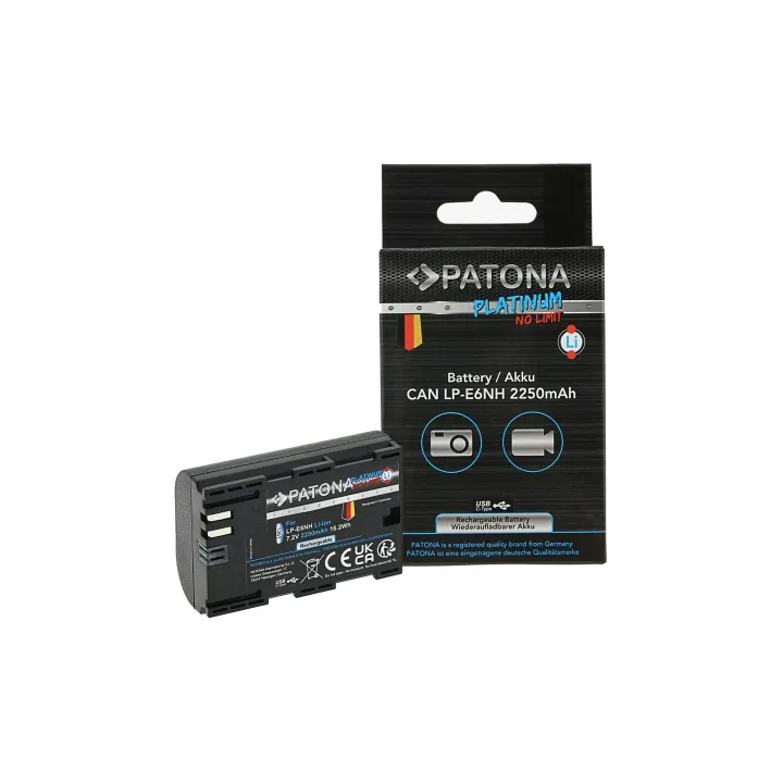 Patona Batterie Platinum pour Canon EOS R5 Mark II