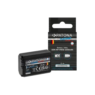 Patona Batterie pour Appareils photo numérique Batterie Platinum pour Sony NP-FW50 NEX.3