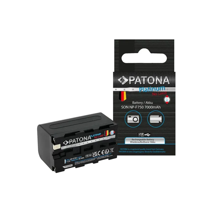 Patona Batterie Platinum pour Sony NP-F750