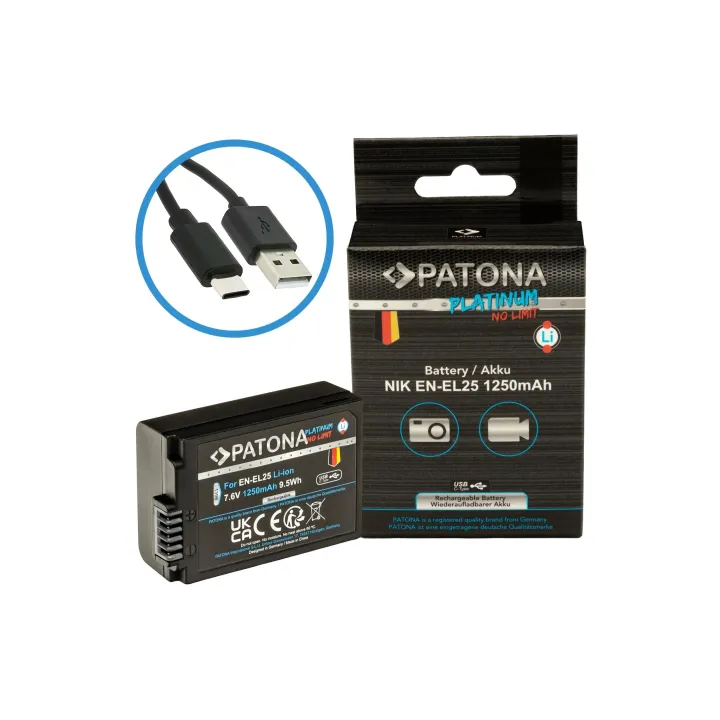 Patona Batterie Platinum pour Nikon EN-EL25