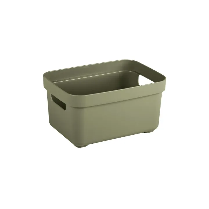 Sigma Home Boîte de rangement 2.5 litres Vert foncé