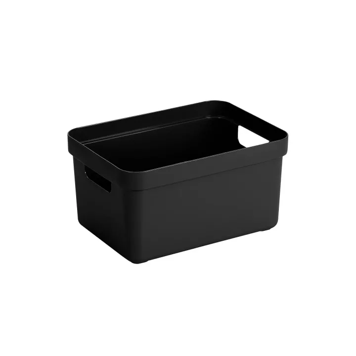 Sigma Home Boîte de rangement 5 litres Noir