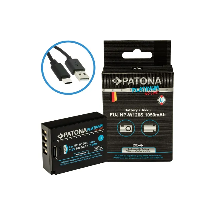 Patona Batterie Platinum pour Fuji NP-W126S