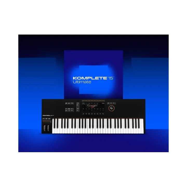 Native Instruments Contrôleur clavier Kontrol S61 MK3 avec Upgr. 15 Ultimate