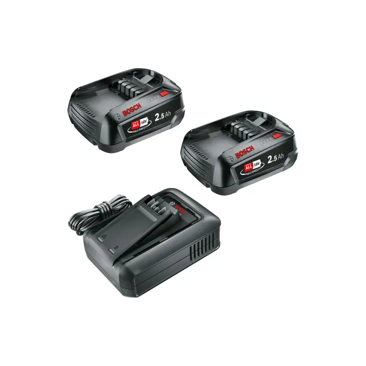 Bosch Kit de démarrage pour batterie 18 V, 1 x 2.5 Ah + AL 18 V-44