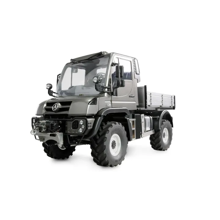 Amewi Mercedes-Benz Unimog porte-outils 4WD Anthracite 1:10, ARTR