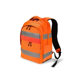 DICOTA Sac à dos Hi-Vis V2 Orange, 15.6