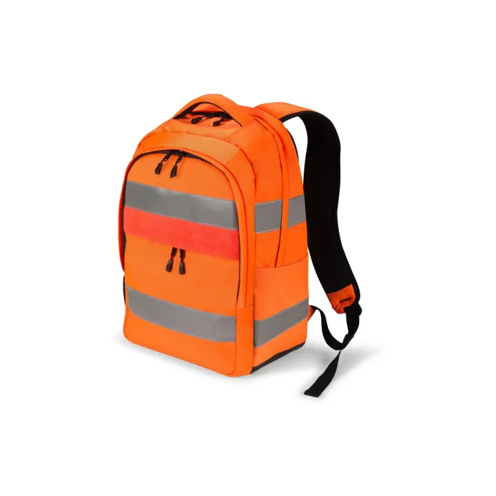 DICOTA Sac à dos Hi-Vis V2 Orange, 15.6