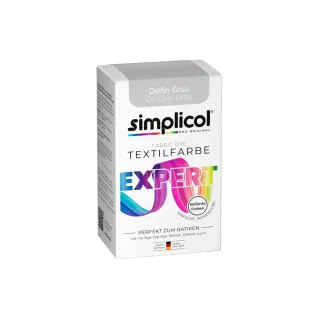 Simplicol Peinture pour textile Expert Gris dauphin, 150 g